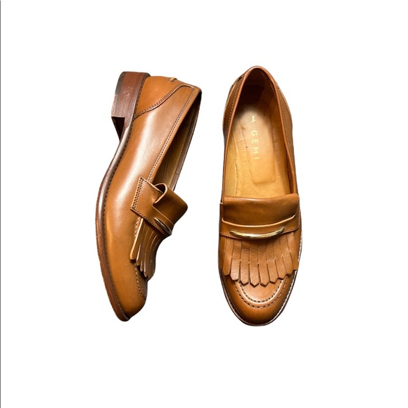 M. Gemi Leather Loafers 7 - Picture 2 of 15
